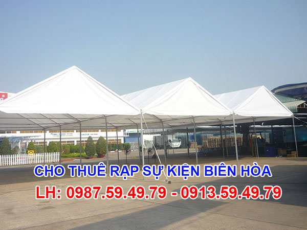 Lắp dựng khung rạp sự kiện tại Biên Hòa Đồng Nai